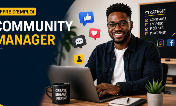 emploi togo Community Manager