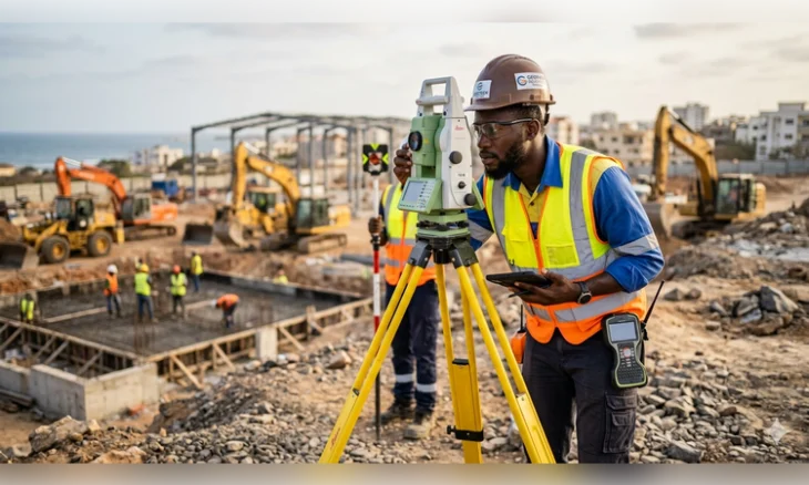 emploi togo géomètre