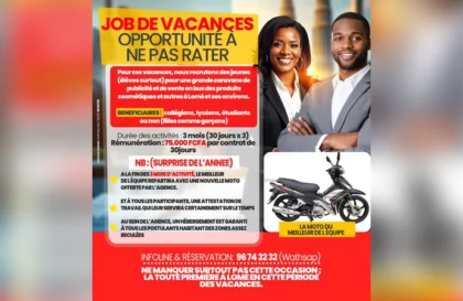 jobs de vacances togo