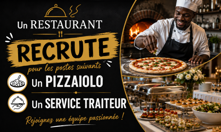 un restaurant recrute