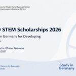 Bourse DAAD STEM master 2026 pays en developpement