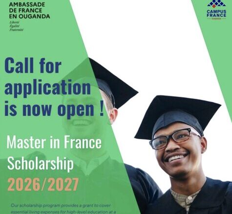 Bourses de master ambassade de France Ouganda 2026