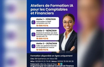 Formation IA pour les comptables et financiers togo