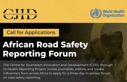 Forum CJID 2026 journalisme securite routiere Afrique