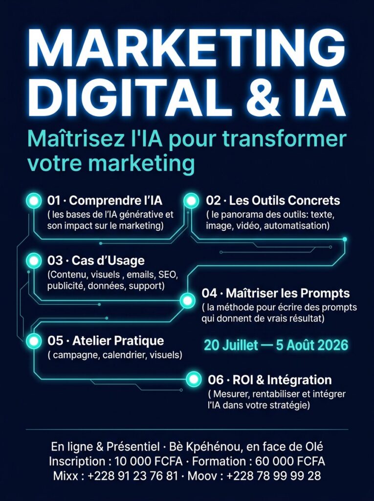 Maîtrisez l'IA et Transformez Votre Marketing en 3 Semaines