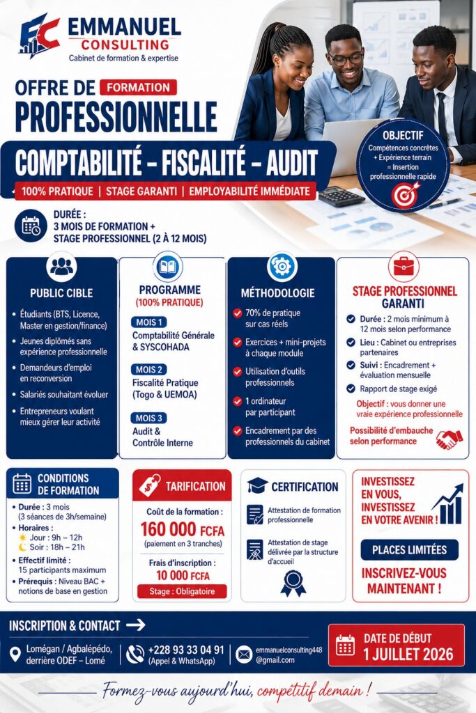 Offre de formation professionnelle plus stage garantiOffre de formation professionnelle plus stage garanti