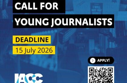 Programme Jeunes Journalistes IACC 2026
