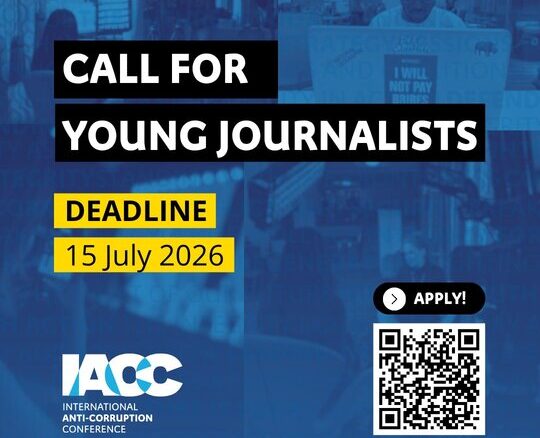 Programme Jeunes Journalistes IACC 2026