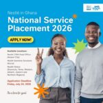 Programme de service national Nestle Ghana 2026