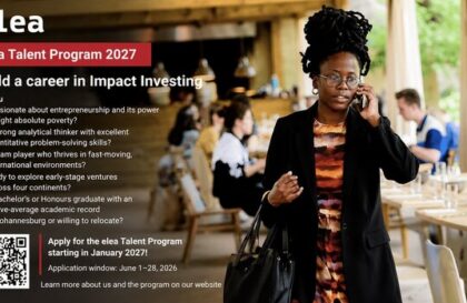 Programme elea Talent 2027 Afrique du Sud