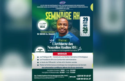 Séminaire RH - l'architecte des Nouvelles Réalités RH