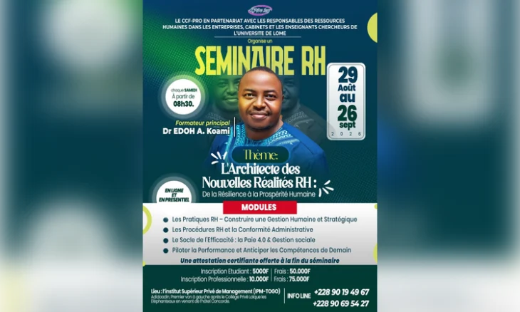 Séminaire RH - l'architecte des Nouvelles Réalités RH