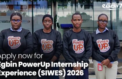 Stage SIWES Egbin PowerUp 2026 2027 etudiants nigerians