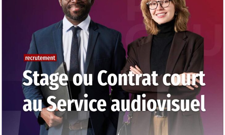 Stage audiovisuel Universite Senghor 2026