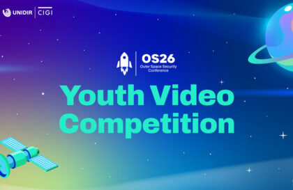 concours video UNIDIR 2026 jeunes securite spatiale