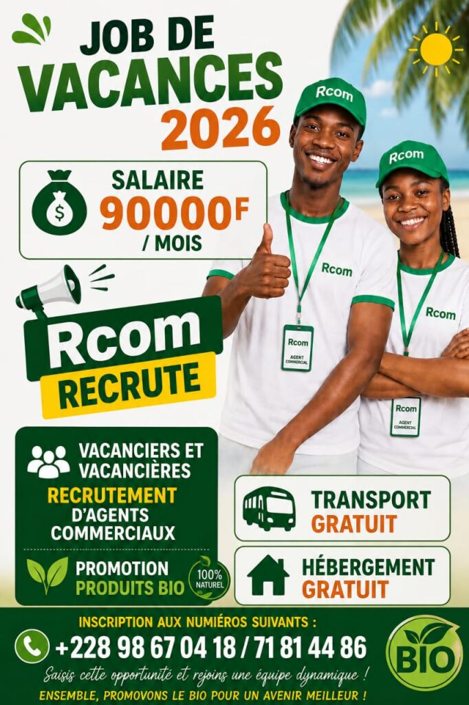 jobs de vacances 2026