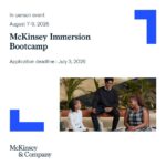 mckinsey immersion bootcamp 2026