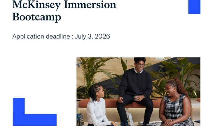 mckinsey immersion bootcamp 2026