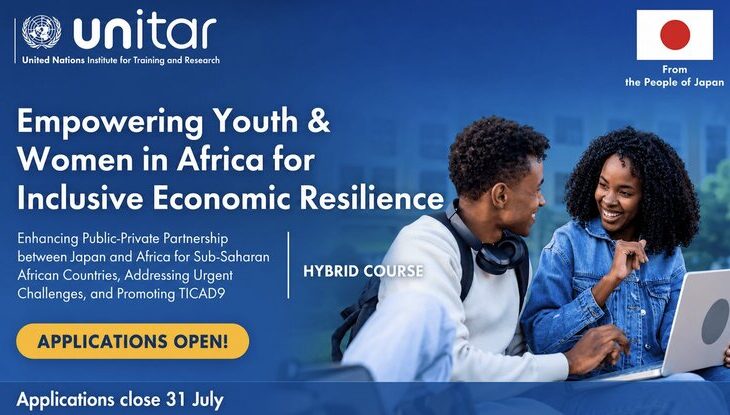 programme UNITAR autonomisation jeunes femmes Afrique 2026
