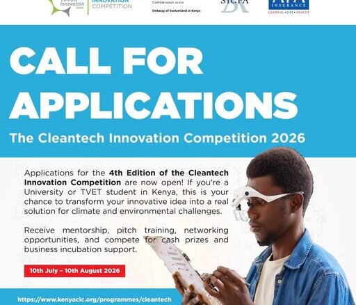Concours Cleantech KCIC 2026 Kenya