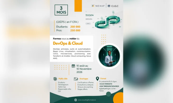 FORMATION DEVOPS ET CLOUD
