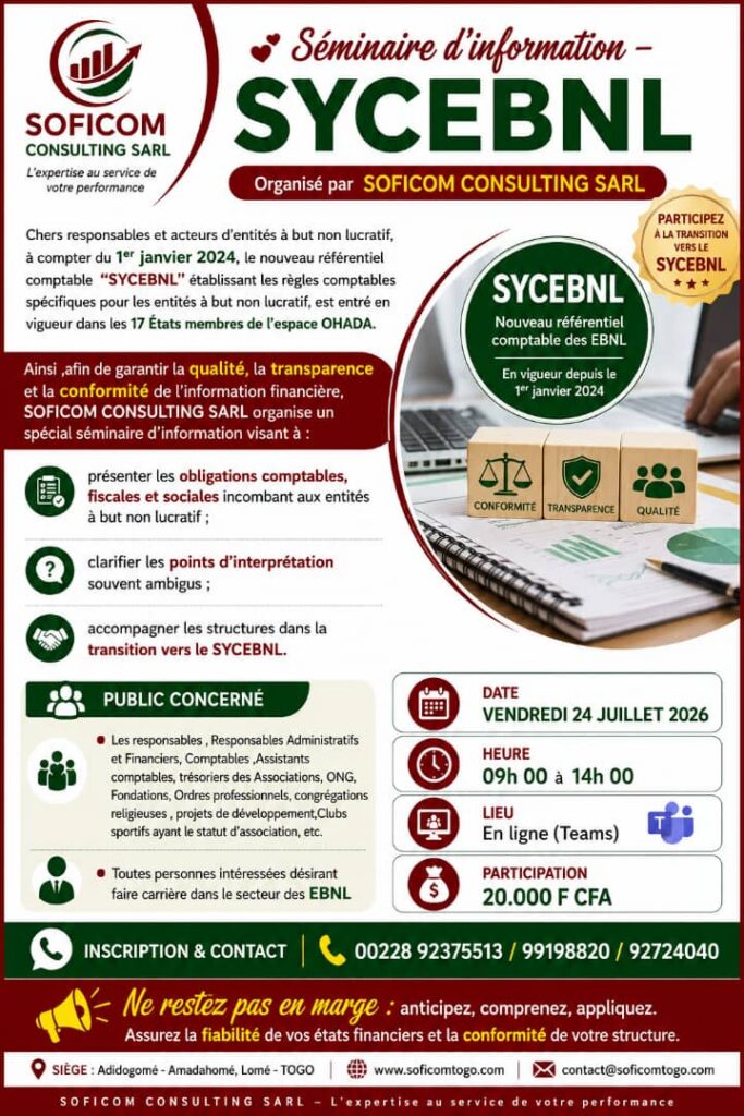 Séminaire d’information – SYCEBNL