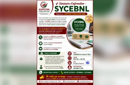 Seminaire dinformation – SYCEBNL lome