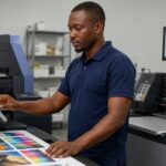 emploi togo chargé de production imprimerie