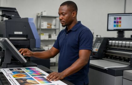 emploi togo chargé de production imprimerie