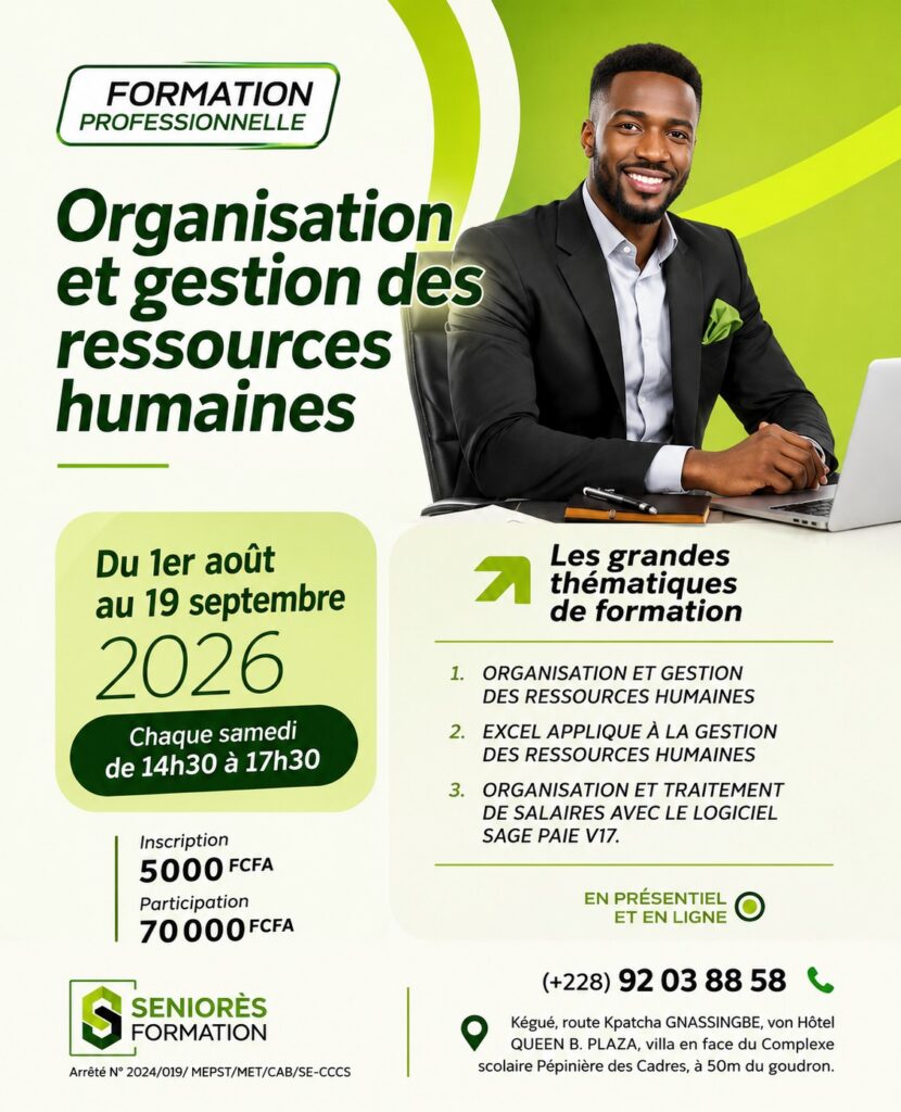 formation en organisation et gestion des ressources humaines