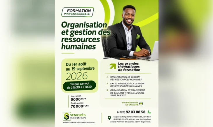 formation en organisation et gestion des ressources humaines