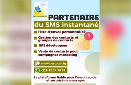 plateforme SMS professionnelle togo