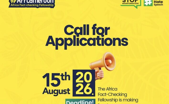 Africa Factchecking Fellowship Cameroun 2026