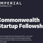 Bourse Commonwealth Startup Fellowship 2026