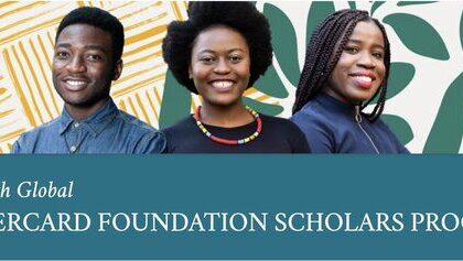 Bourse Mastercard Foundation Édimbourg 2027
