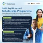 Bourse Seyi Bickersteth 2026