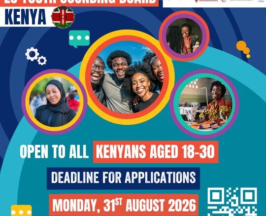 Conseil consultatif jeunesse UE Kenya 2026