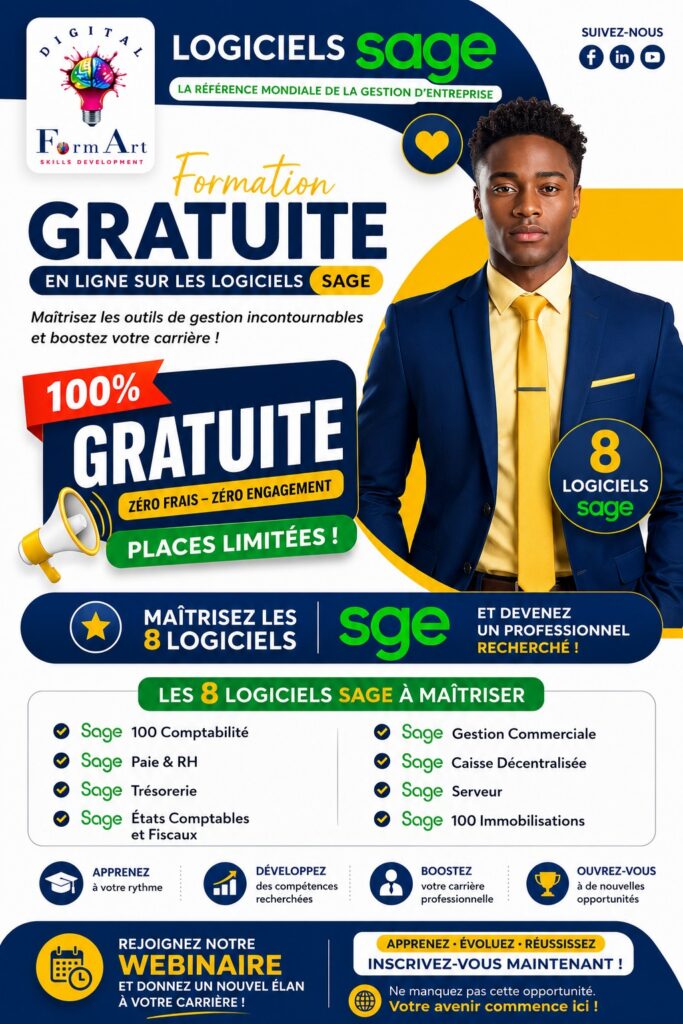 Formation Sage 100 % gratuite