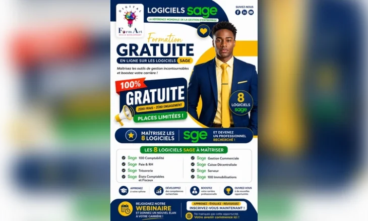 Formation Sage 100 % gratuite