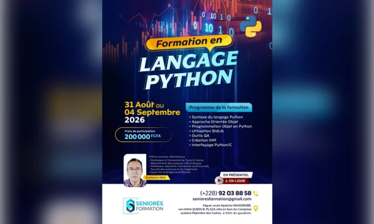 Formation en Langage Python