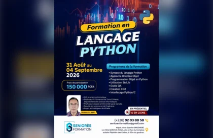 Formation en Langage Python