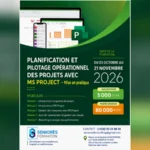 Formation en planification et pilotage opérationnel des projets avec MS PROJECT