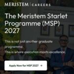 Programme Meristem Starlet 2027