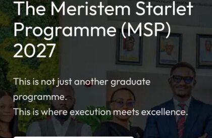 Programme Meristem Starlet 2027