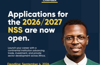 Programme de Service National Chambre de Commerce Africaine 2026