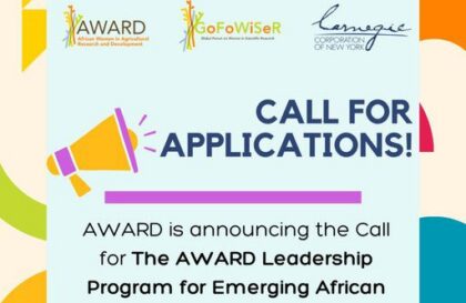 Programme de leadership AWARD 2026/2027