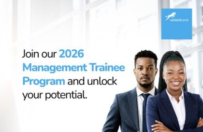 Union Bank Management Trainee Programme 2026