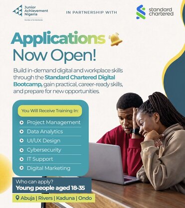 bootcamp digital Junior Achievement Standard Chartered 2026