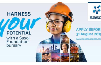 bourse Fondation Sasol 2027