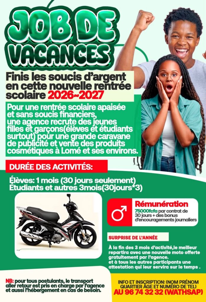 caravane commerciale recrute des jeunes